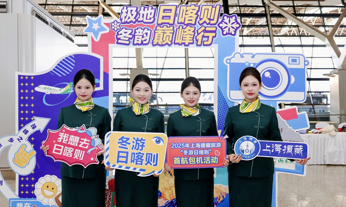 “冬游日喀则”首航包机启航， 上海援藏助推雪域高原文旅产业高质量发展